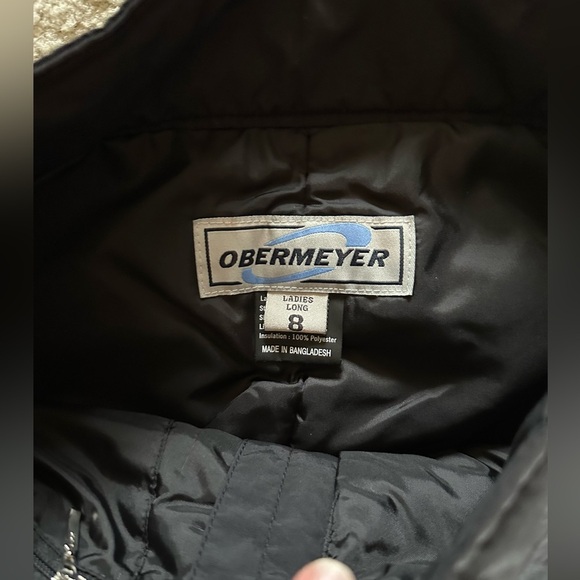 Obermeyer Ladies Black Snow Pants - Picture 2 of 5